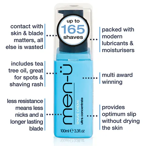 Image 1, contact with skin & blade matters, all else is wasted includes tea tree oil, great for spots & shaving rash less resistance means less nicks and a longer lasting blade packed with modernubricants and moisturisers multi award winning provides optimum slip without drying the skin Image 2, SHAVE CREAM 100ml UP TO 165 SHAVES High proportion of modern active ingredients, packed with lubricants & moisturisers. Only what is in contact between skin & blade matters all else is wasted. Better performing & up to 4 x longer lasting. Less resistance means less nicks and cuts. HEALTHY FACIAL WASH 100ml UP TO 265 WASHES Soap free, ph balanced & deep cleansing with witch hazel for soothing & astringency. Great for T-zone, pre & post shaving. Includes tea tree oil that helps protect from spots & shaving rash. Aloe Vera & pro Vitamin B5. FACIAL MOISTURISER LIFT 100ml UP TO 165 APPS After shave balm and moisturiser combined. Great for use on the face after a bath, shower or face wash, when looking to overcome that just woken up feeling. A non greasy moisturiser with mint & menthol to cool, refresh & help relieve redness. MATT 'SKIN REFRESH' GEL 100ml UP TO 120 APPS Anti-shine and fragrance free toner gel. Contains natural salicylic acid and witch hazel that leaves your visual frontline looking better for longer! For normal, combination and oily skin. Cleans pores from impurities, toning and tightening the skin. Image 3, aftershave balm and moisturiser combined non-greasy moisturiser great for use on the face after a bath, shower or face wash, when looking to overcome that just woken up feeling mint and menthol to cool, refresh & help relieve redness leaves skin soft and hydrated Image 4, splash-proof canvas outer and water- resistant inner robust zip closure with finger loop & tab for ease of carrying separate internal compartment lightweight & compact