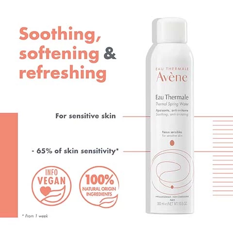 More than 150 studies prove its efficacy on sensitive skin. Thermal spring water uses. Your 1-2-3 routine.