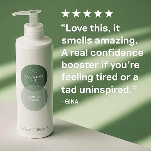 5 stars- Love this, it smells amazing. A real confidence booster if you're feeling tired or a tad uninspired- Gina. Energises, refreshes, smooths, nourishes.