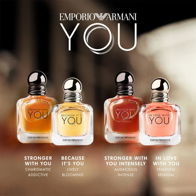 Armani perfume range