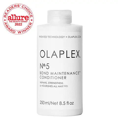 Image 1,Readers' Choice Award Winner | Allure The Beauty Expert 2022. Image 2, hair cuticle before and after. Image 3, product benefits - All hair types, PH Balanced, vegan, cruelty-free, gluten-free, nut-free, paraben-free, phthalates free, phosphate-free and sulfate free. Image 4, the environment comes first, together with our updated carbon negative footprint from 2015 to 2021, we eliminate 35mm pounds of GHG from being emitted to the environment, we save 44k gallons of water from being wasted and 2we protect 57mm trees from being deforested