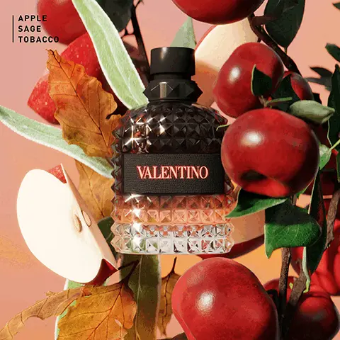 APPLE, SAGE, TOBACCO. BORN IN ROMA, VIOLET LEAF, SAGE, VETIVER. BORN IN ROMA YELLOW DREAM, CINNAMON, LAVANDIN, VANILLA. BORN IN ROMA CORAL FANTASY, APPLE, SAGE, TOBACCO ACCORD. BORN IN ROMA GREEN STRAVAGANZA, BERGAMOT, COFFEE ACCORD, VETIVER. 50ml, 100ml.