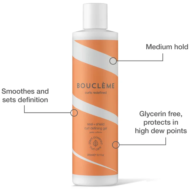 medium hold, smooths and sets definition, glycerin free, protects in high dew points.