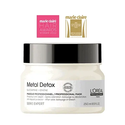 Image 1 -Marie claire hair awards winner 2022. marie claire prix d'excellence de la beaute 2022 British winner hair category. Image 2 - cosmopolitan beauty award winner 2022