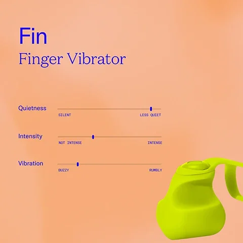 Dame Fin Finger Vibrator - Citrus | LOOKFANTASTIC Dame Fin Finger Vibrator - Citrus | LOOKFANTASTIC