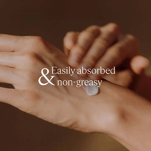 Image 1 - A close-up of a hand applying a cream to the wrist, with the text Easily absorbed & non-greasy displayed prominently.
Image 2 - A persons hand holds a tube of LOccitane cream with a visible flip cap, and text near the cap reads CONVENIENT FLIP CAP.
Image 3 - A persons hands hold a small tube of hand cream while text above reads 100% Recyclable and the words Reducing Waste are displayed in the upper corner.