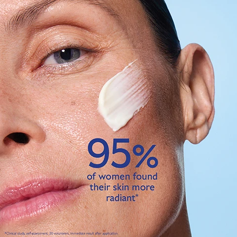 Image 1 - Close-up of a womans face with a cream applied to her cheek, showcasing smooth skin and highlighting the text 95% of women found their skin more radiant.
Image 2 - An image of two jars of Caudalie skincare products, one partially open with a cream visible, accompanied by text stating Viniferine 62x more effective than vitamin C* Corrects and prevents dark spots and Niacinamide Smooths & evens skin tone and Olive squalane Moisturises and soothes.
Image 3 - Side-by-side comparison of a womans face showing improvement in skin radiance after using Caudalie Vinoperfect Day Cream for 56 days, with the text stating 95% of women found their skin instantly more radiant and a note about untouch results after two months of use.
Image 4 - Image shows three jars of Caudalie day creams arranged on a light blue background, labeled Premier Cru, Resveratrol-Lift, and Vinoperfect, with swatches of cream below each jar and text describing their benefits: Ultimate anti-ageing, Anti-wrinkle & Firmness, Radiance & Anti-dark Spots; theres a question at the top asking, Which day cream suits your skin?
Image 5 - A display of various skincare products from Caudalie, including a concentrated brightening glycolic essence, brightening eye cream, brightening micropol foam, brightening dark spot serum, a glycolic peel mask, niacinamide moisturizer, and a dark spot correcting night cream, each labeled with their names.
Image 6 - A persons hand holds the lid of a jar while showing a light blue jar labeled Caudalie Vinoperfect day cream, with instructional text about recharging the cream. The text includes How to recharge, Recycle the empty refill in the recycling bin, and Keep the glass jar and lid and insert a new refill.
Image 7 - A cream jar with a lid slightly open, revealing a light-colored moisturizer inside, sits beside two dark purple grapes, with text above saying Now refillable and -85% less packaging* and the brand name CAUDALIE PARIS along with Vinoperfect Crème Anti-Taches Niacinamide Dark Spot Moisturizer Jour Day.