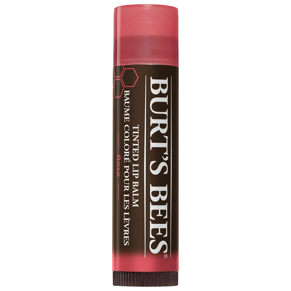 Burt's Bees Tinted Lip Balm - Rose 4.25g Image 1