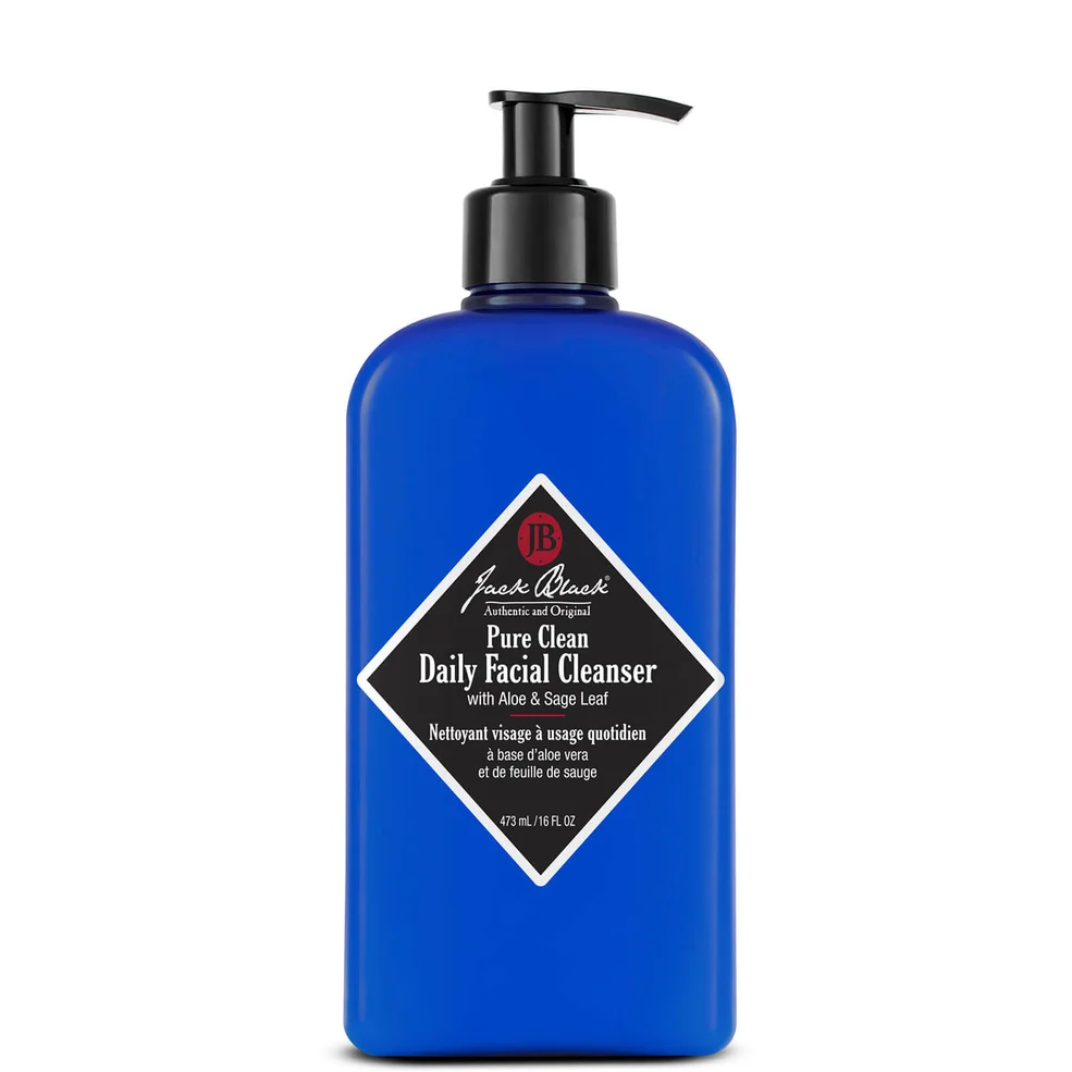 Jack Black Pure Clean Daily Facial Cleanser (473ml) Image 1