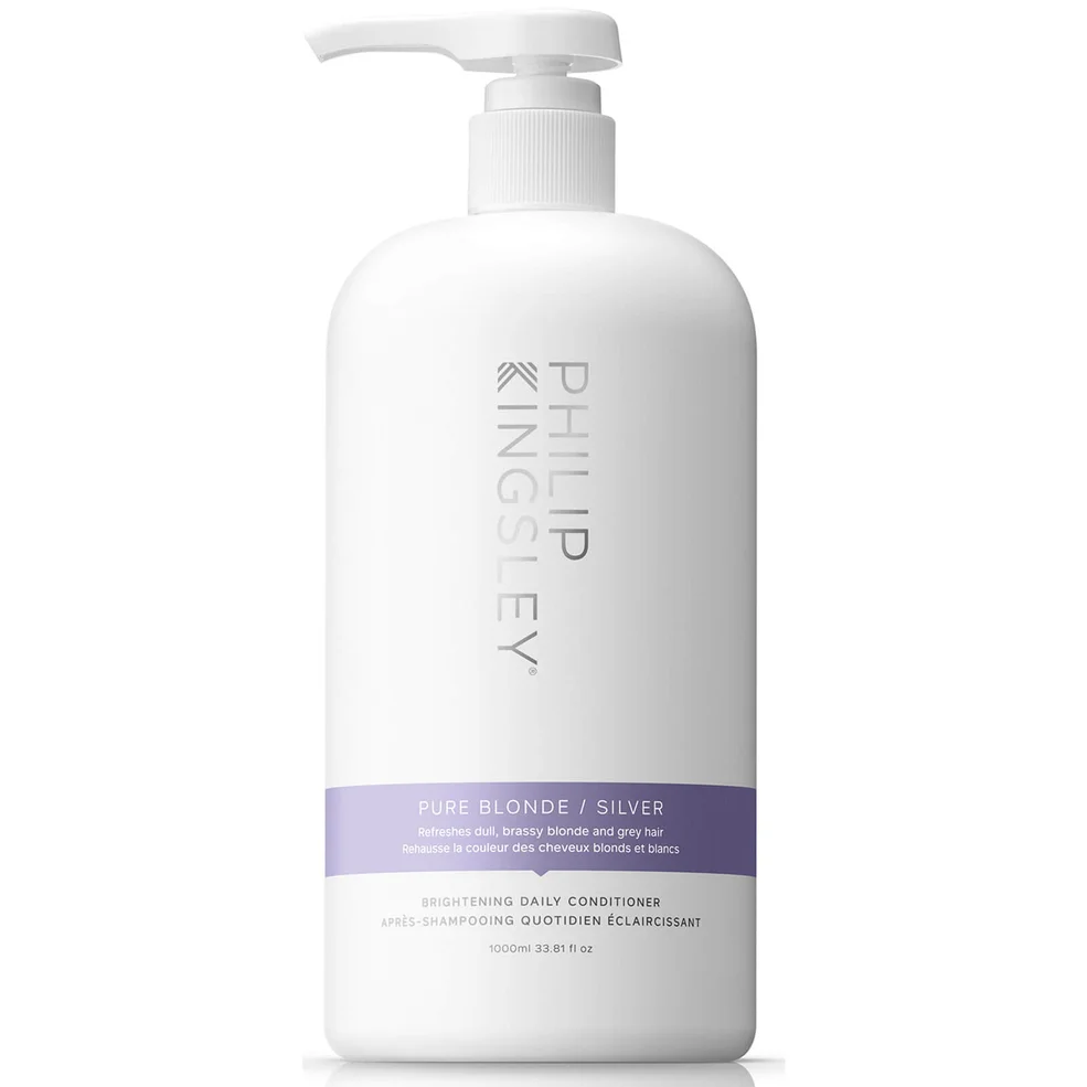 Philip Kingsley Pure Blonde/Silver Brightening Daily Conditioner 1000ml Image 1