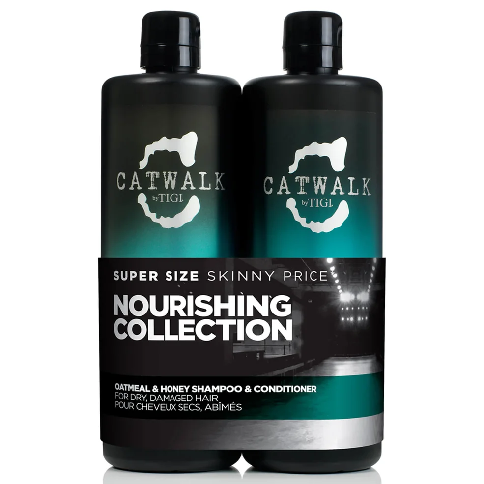 TIGI Catwalk Oatmeal and Honey Tween Duo 2 x 750ml Image 1
