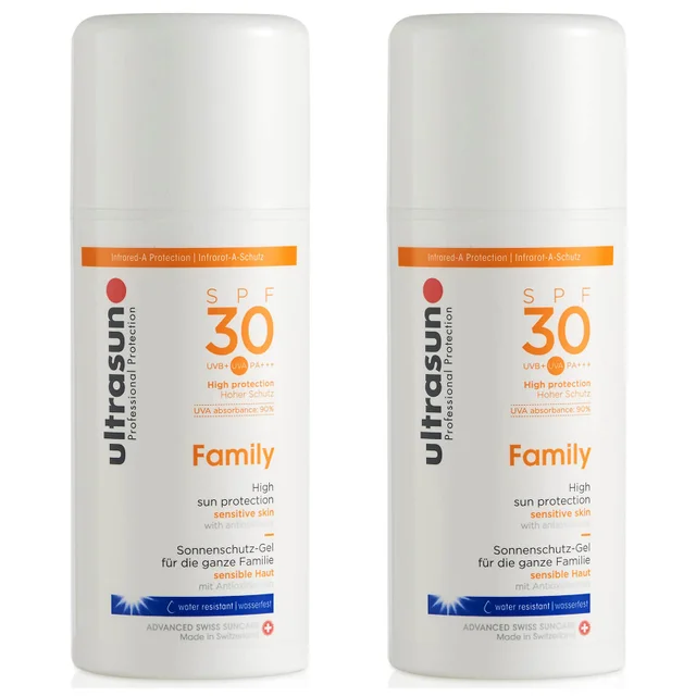 Ultrasun Family SPF 30 - Super Sensitive Duo (2 x 100ml)