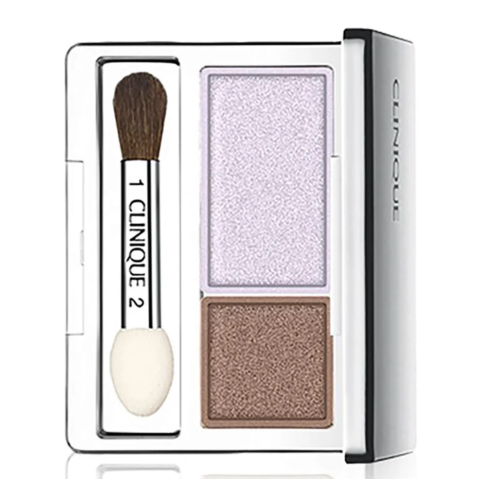 Clinique All About Shadow Duo Seashell Pink/Fawn Satin Image 1