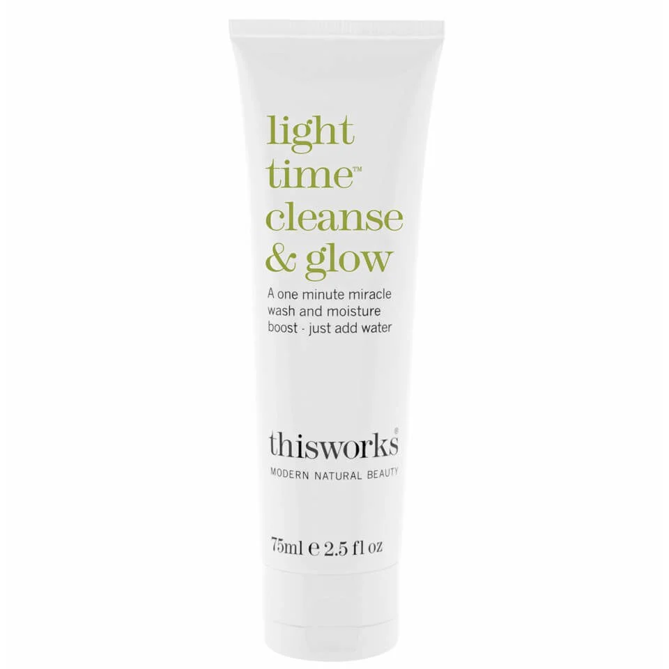 this works Light Time Cleanse and Glow Cleanser (75ml) Image 1