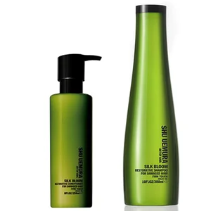 Shu Uemura Art of Hair Silk Bloom Shampoo (300ml) and Conditioner (250ml) - undefined undefined
