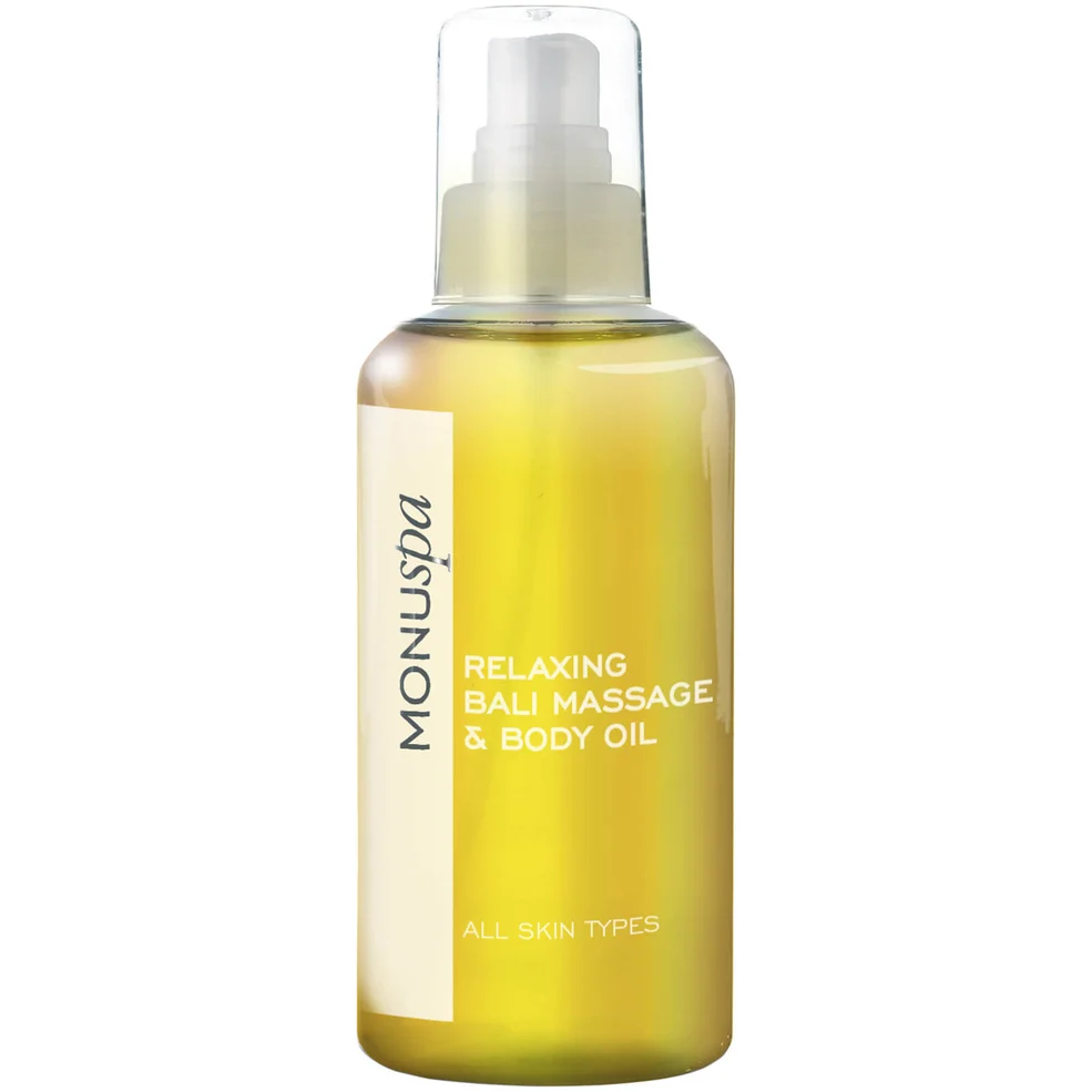 MONUspa Relaxing Bali Body Oil 100ml Image 1