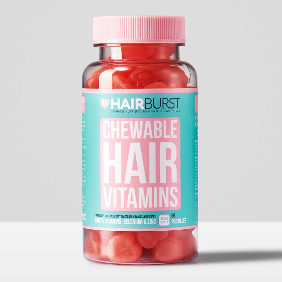 Hairburst Strawberry Chewable Vitamin - 60 capsules Image 1