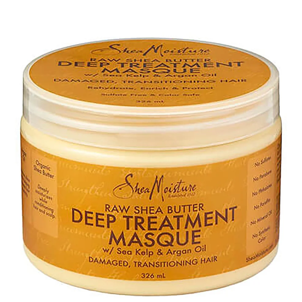 Shea Moisture Raw Shea Butter Deep Treatment Masque 326ml Image 1
