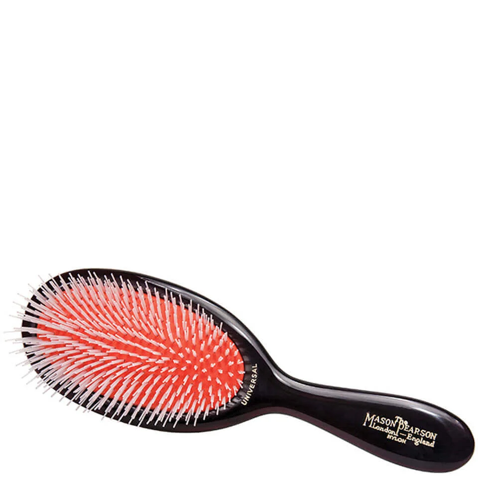 Mason Pearson Junior Size Nylon Bristle Hair Brush Image 1