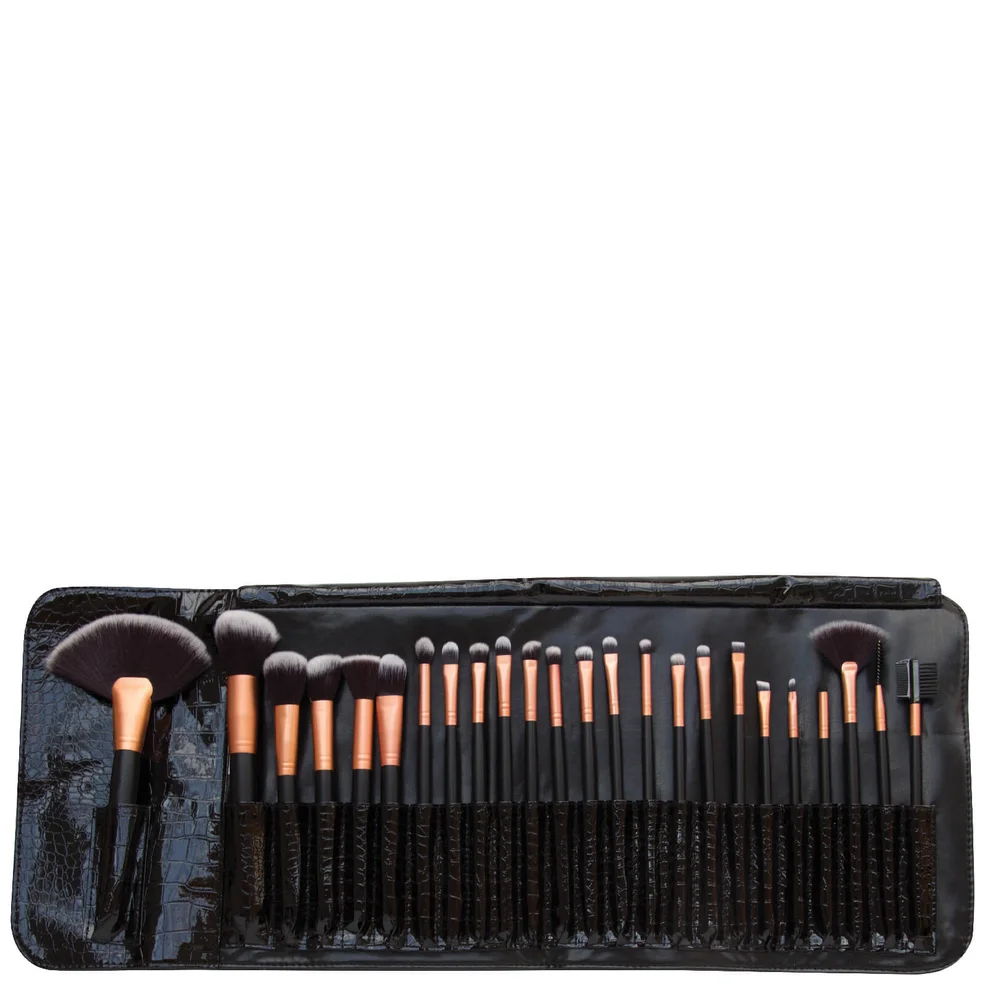 Rio 24 Piece Professional Cosmetic Make Up Brush Set Image 1
