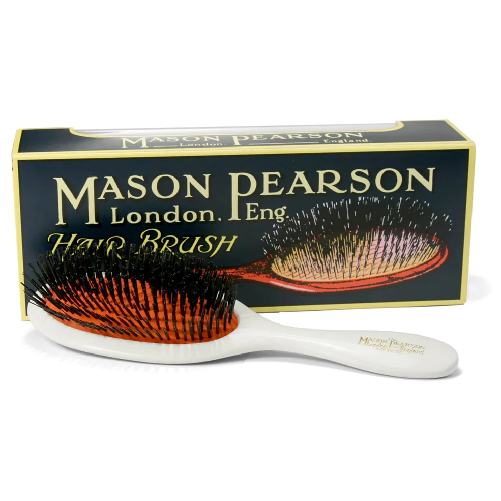 Mason Pearson Pocket Bristle Brush - B4 - Ivory Image 1