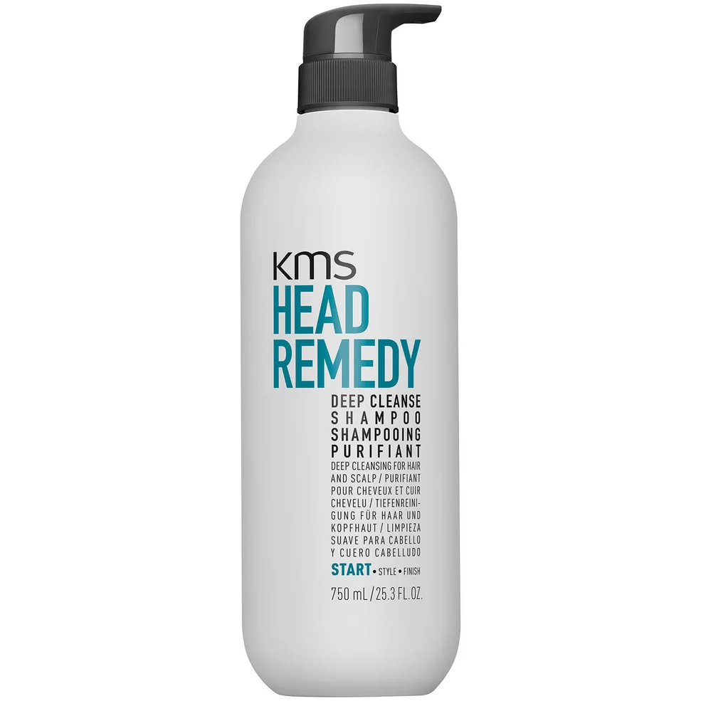 KMS HeadRemedy Deep Cleanse Shampoo 750ml Image 1
