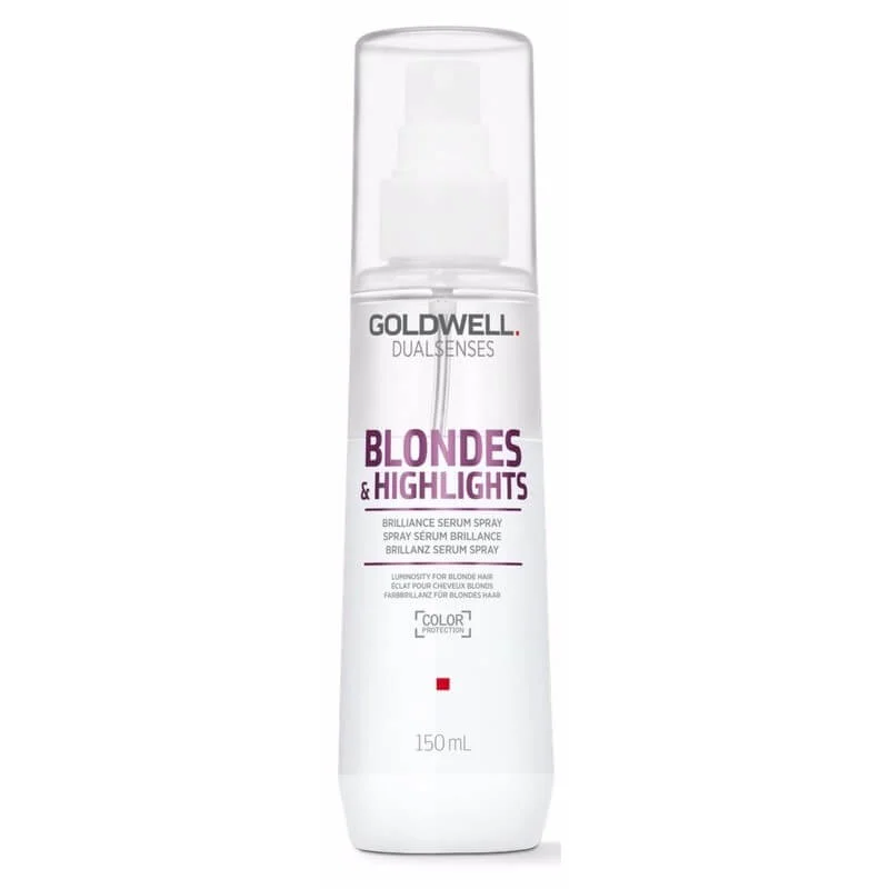 Goldwell Dualsenses Blonde and Highlights Anti-Yellow Serum Spray 150ml Image 1