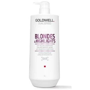 Goldwell Dualsenses Blonde and Highlights Anti-Yellow Conditioner 1000ml - Size 1000ml