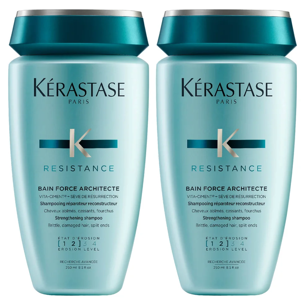 Kérastase Resistance Bain Force Architecte 250ml Duo Image 1