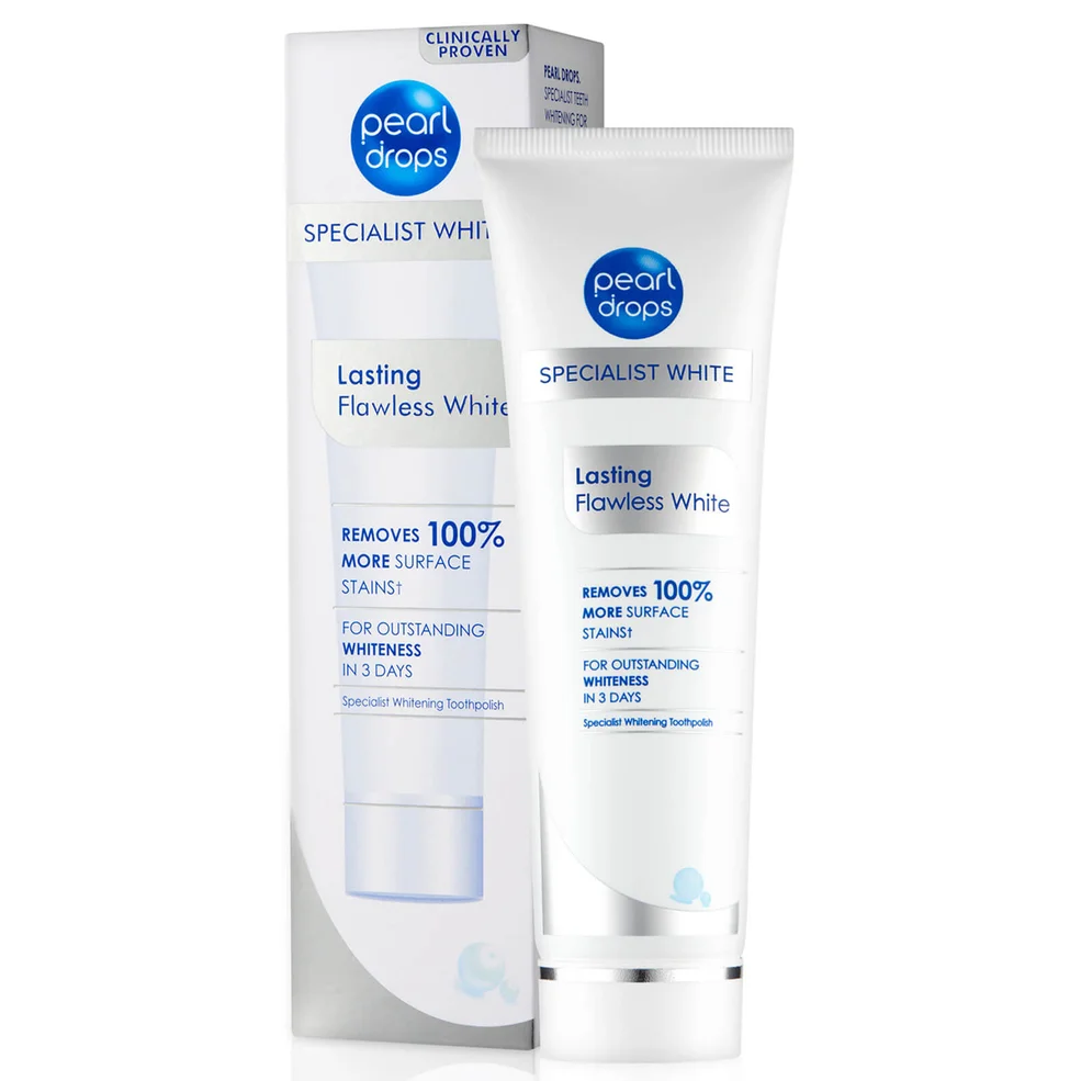 Pearl Drops Lasting Flawless White Toothpolish 75ml Image 1