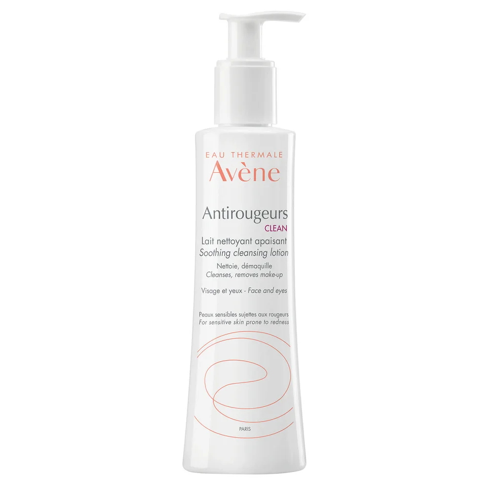 Avène Antirougeurs Clean Cleansing Lotion for Skin Prone to Redness 200ml Image 1