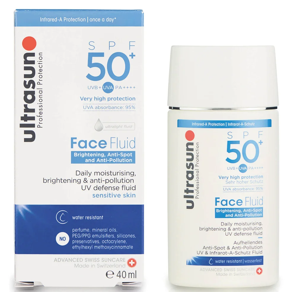 Ultrasun SPF 50+ Anti-Pollution Face Fluid 40ml Image 1