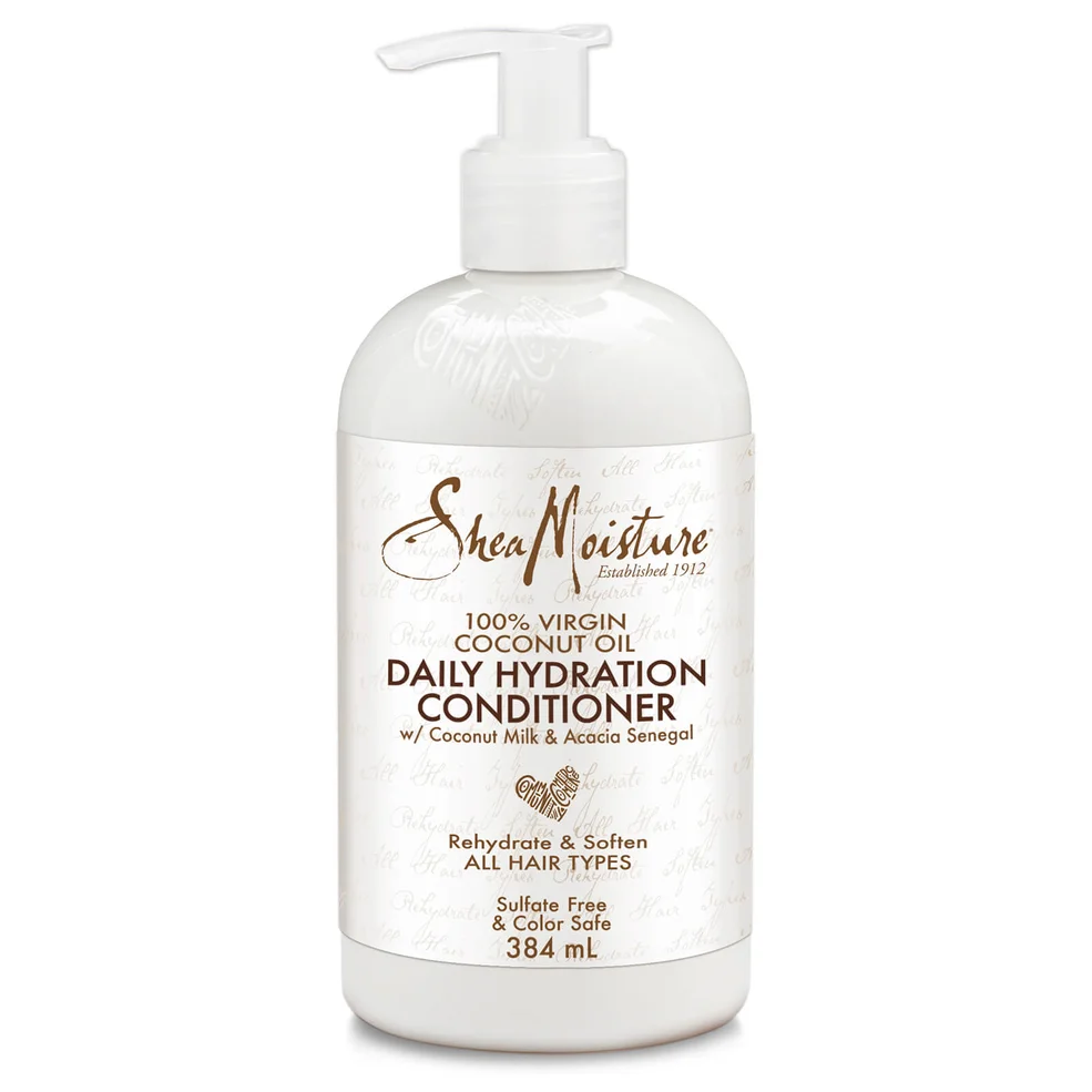 Shea Moisture 100% Virgin Coconut Oil Daily Hydration Conditioner 384ml Image 1