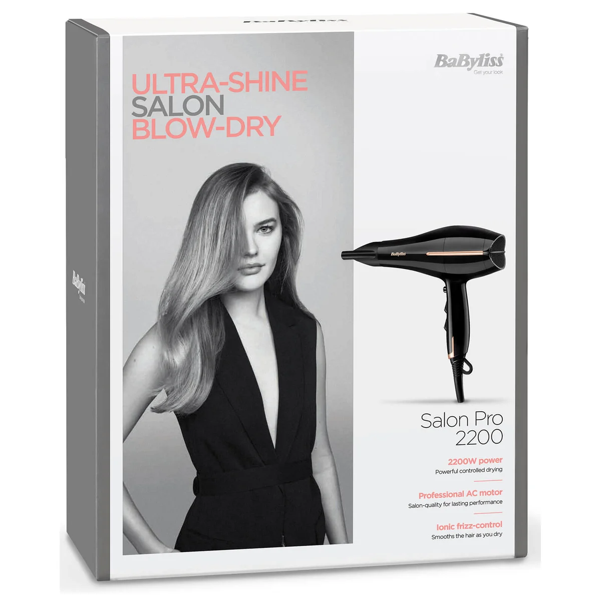 BaByliss Salon Pro 2200 Hair Dryer LOOKFANTASTIC
