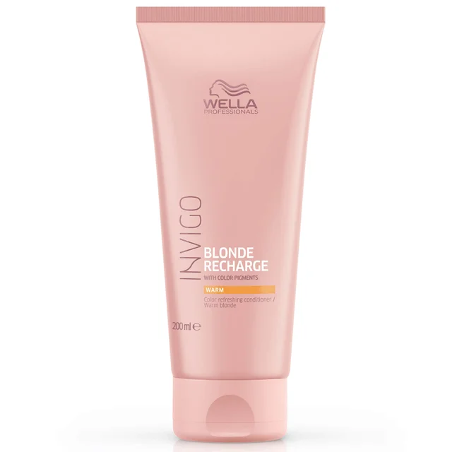 Wella Professionals Care INVIGO Blonde Recharge Color Refreshing Conditioner - Warm Blonde 200ml