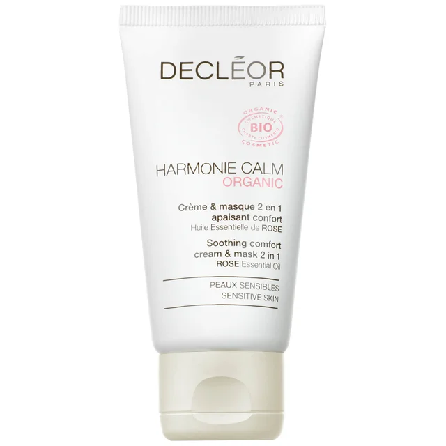 DECLÉOR Organic Harmonie Calm Soothing Comfort 2 in 1 Cream & Mask