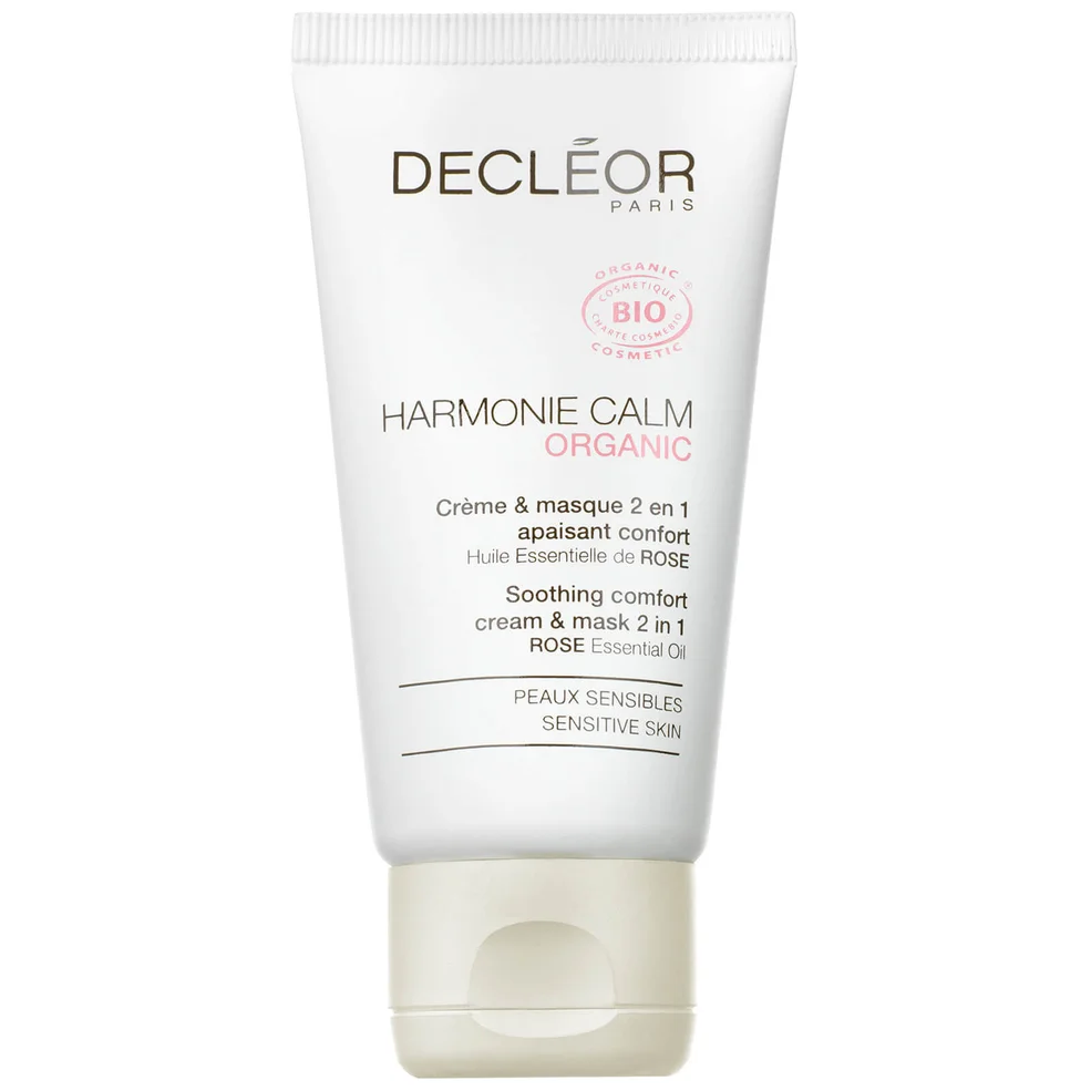 DECLÉOR Organic Harmonie Calm Soothing Comfort 2 in 1 Cream & Mask Image 1