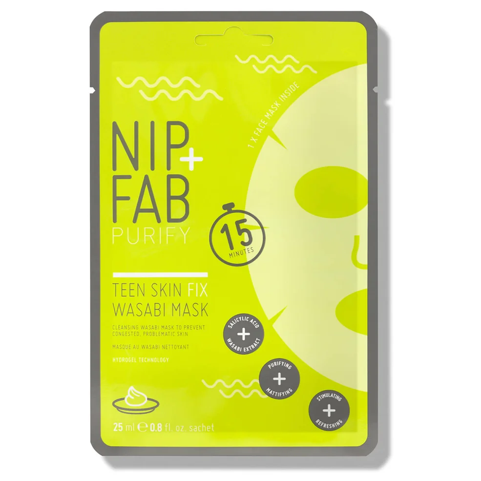 NIP+FAB Teen Skin Fix Blemish Sheet Mask Image 1