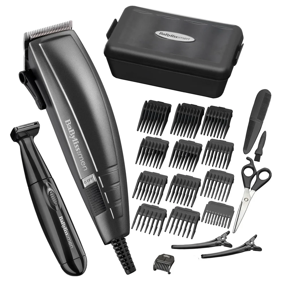 BaByliss For Men 22 Piece Home Hair Cutting Kit Image 1