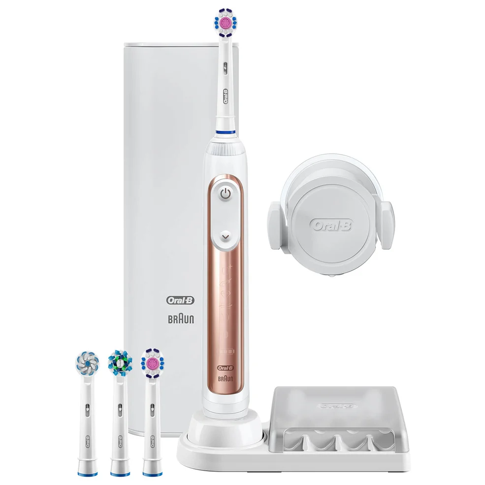 Oral B Pro Genius 9000 Electric Toothbrush - Rose Gold Image 1