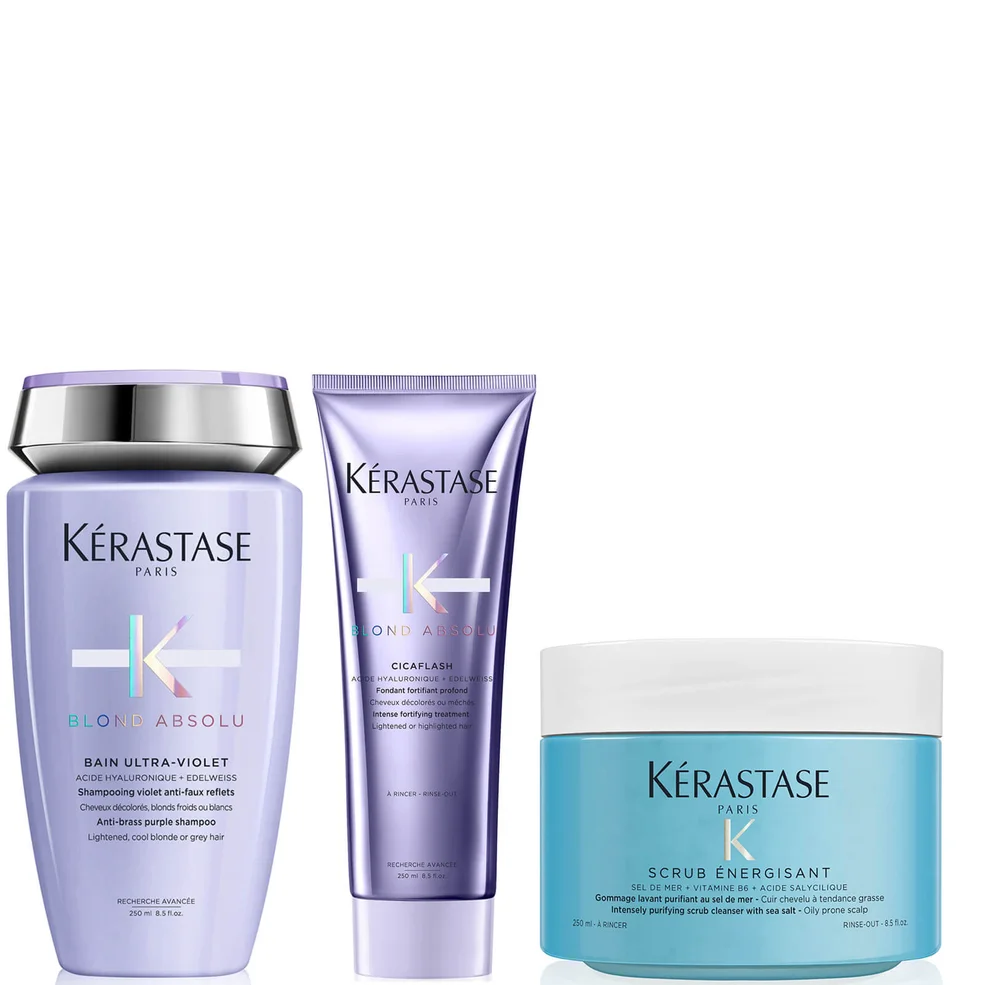Kérastase Blond Absolu and Energising Scrub Trio 250ml Image 1