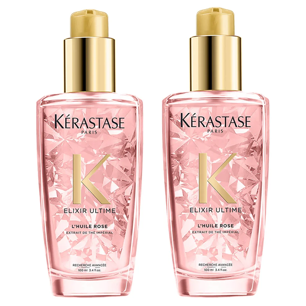 Kérastase Elixir Ultime Rose Hair Oil Duo 100ml Image 1