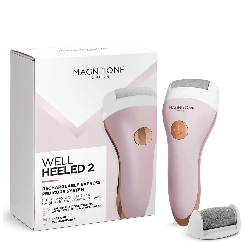MAGNITONE London Well Heeled 2 Rechargeable Express Pedi - Pink Image 1