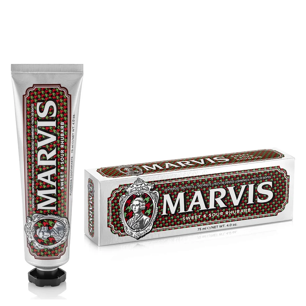 Marvis Sweet & Sour Rhubarb Toothpaste 75ml Image 1