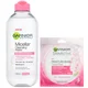 Garnier Micellar Water Sensitive Skin and Hydrating Moisture Bomb Face Sheet Mask Kit Exclusive
