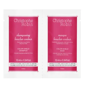 Christophe Robin Shampoo + Mask Duo Sachet Samples 10ml + 10ml - undefined undefined