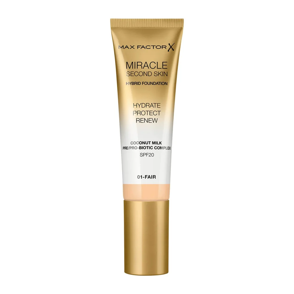 Max Factor Miracle Touch Second Skin 30ml (Various Shades) Image 1