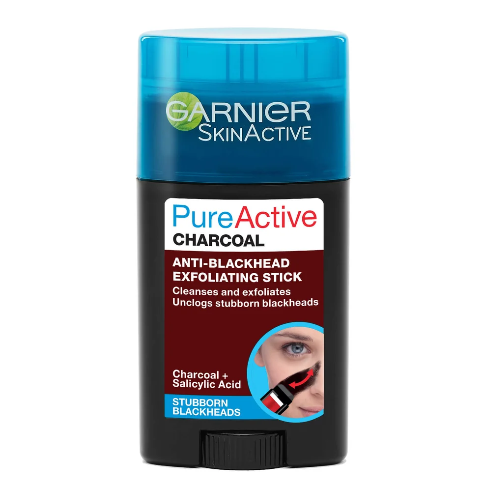 Garnier Pure Active Charcoal Anti-Blackhead Exfoliating Stick 50ml Image 1