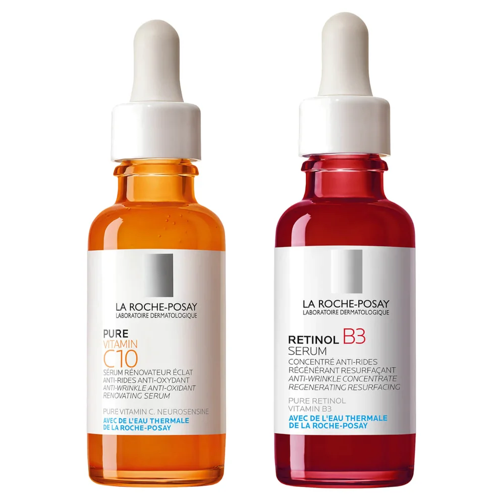 La Roche-Posay Retinol and Vitamin C Serum Duo Image 1