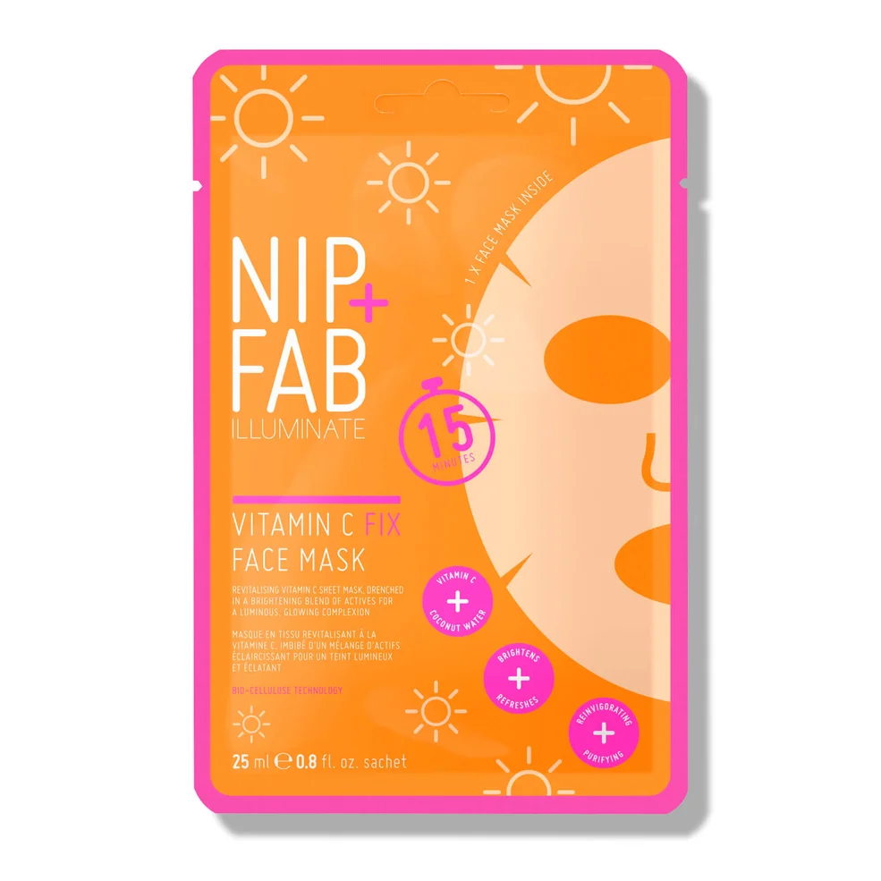 NIP+FAB Vitamin C Fix Sheet Mask (1 Mask) Image 1